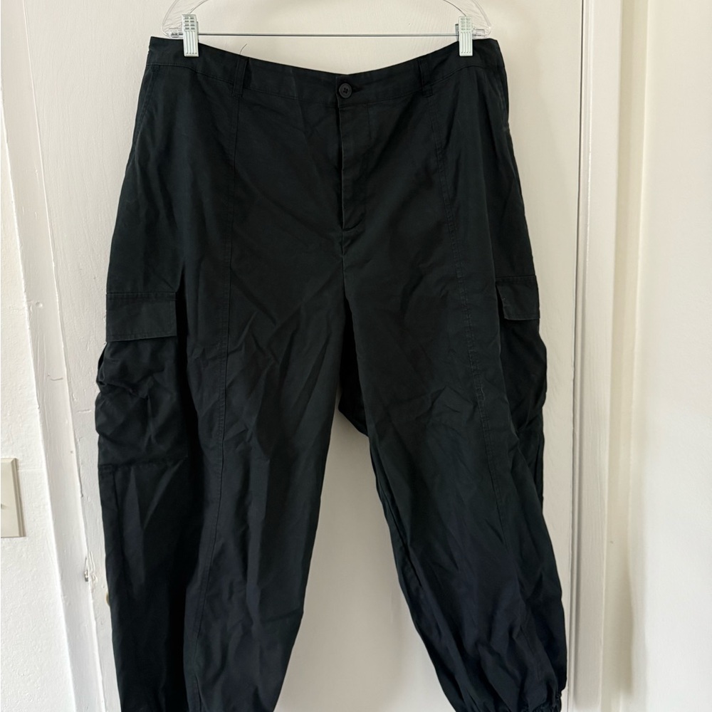 Women's Black Cargo Pants